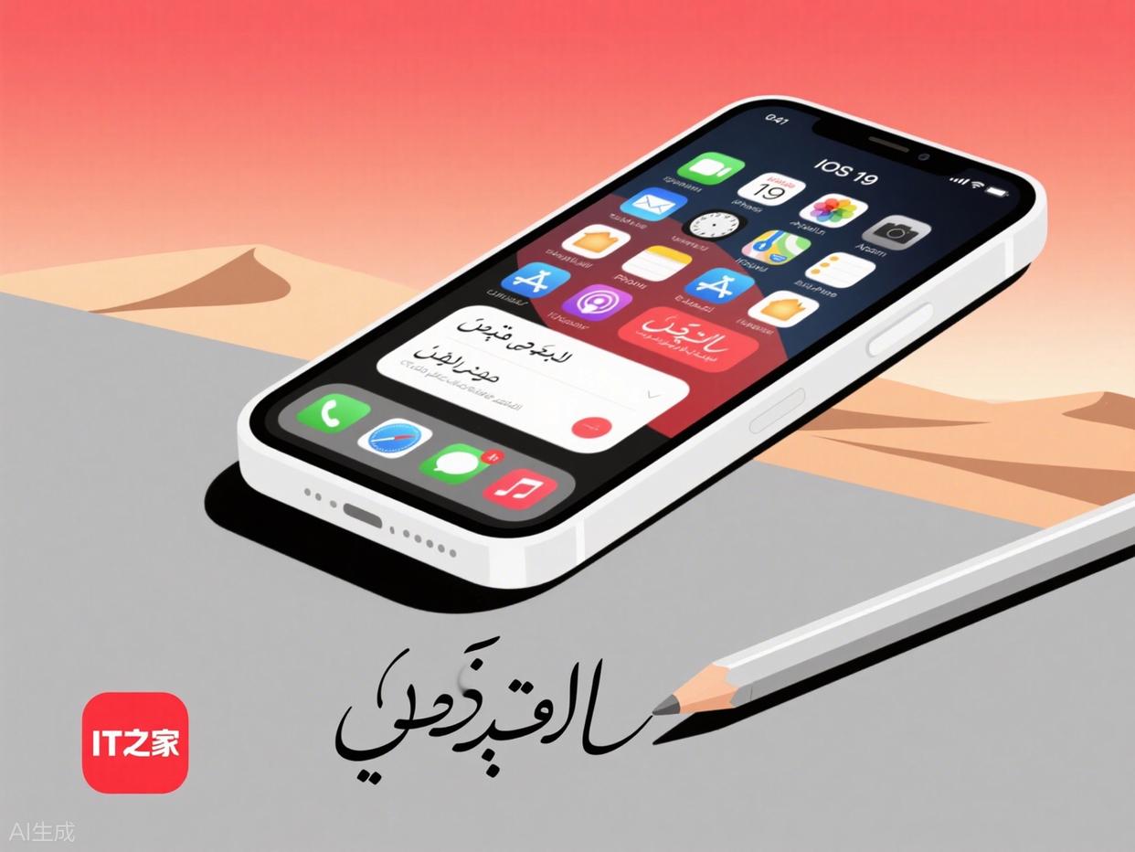 iOS 19引入：全新阿拉伯语与英语键盘及Apple Pencil虚拟书法体验